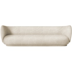 Rico 4-seater sofa, Utzon-Can Lis fabric – Ferm Living