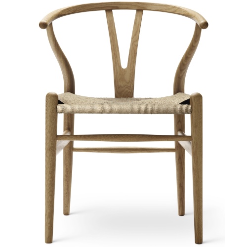 Chaise Wishbone CH24 – chêne huilé, corde de papier naturelle – Carl Hansen & Søn