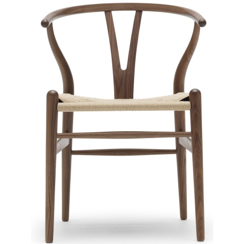 CH24 Wishbone Chair – oiled walnut, natural papercord – Carl Hansen & Søn