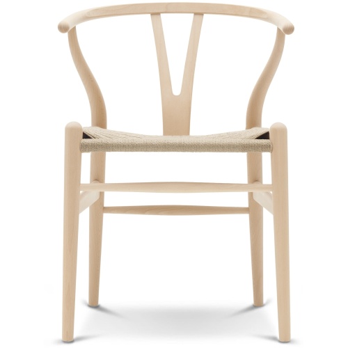 CH24 Wishbone Chair – soaped beech, natural papercord – Carl Hansen & Søn