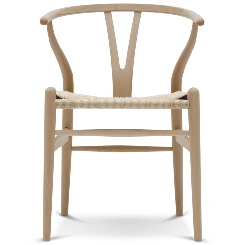 CH24 Wishbone Chair – oiled beech, natural papercord – Carl Hansen & Søn