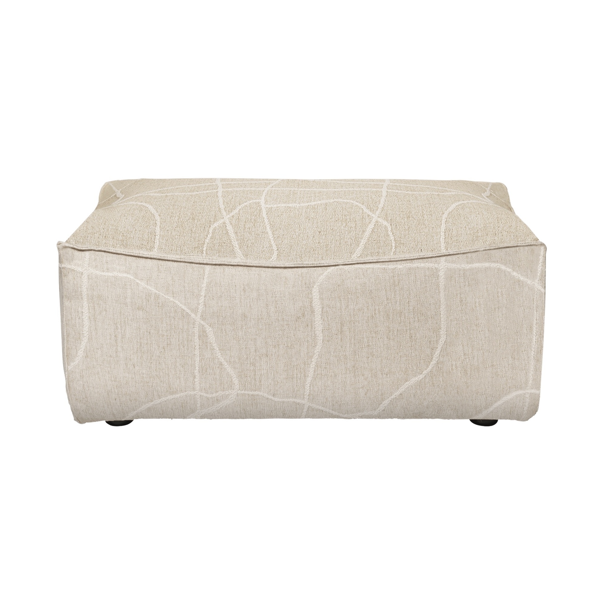 Pouf rectangulaire L501, tissu Utzon-Can Lis – Canapé CATENA – Ferm Living