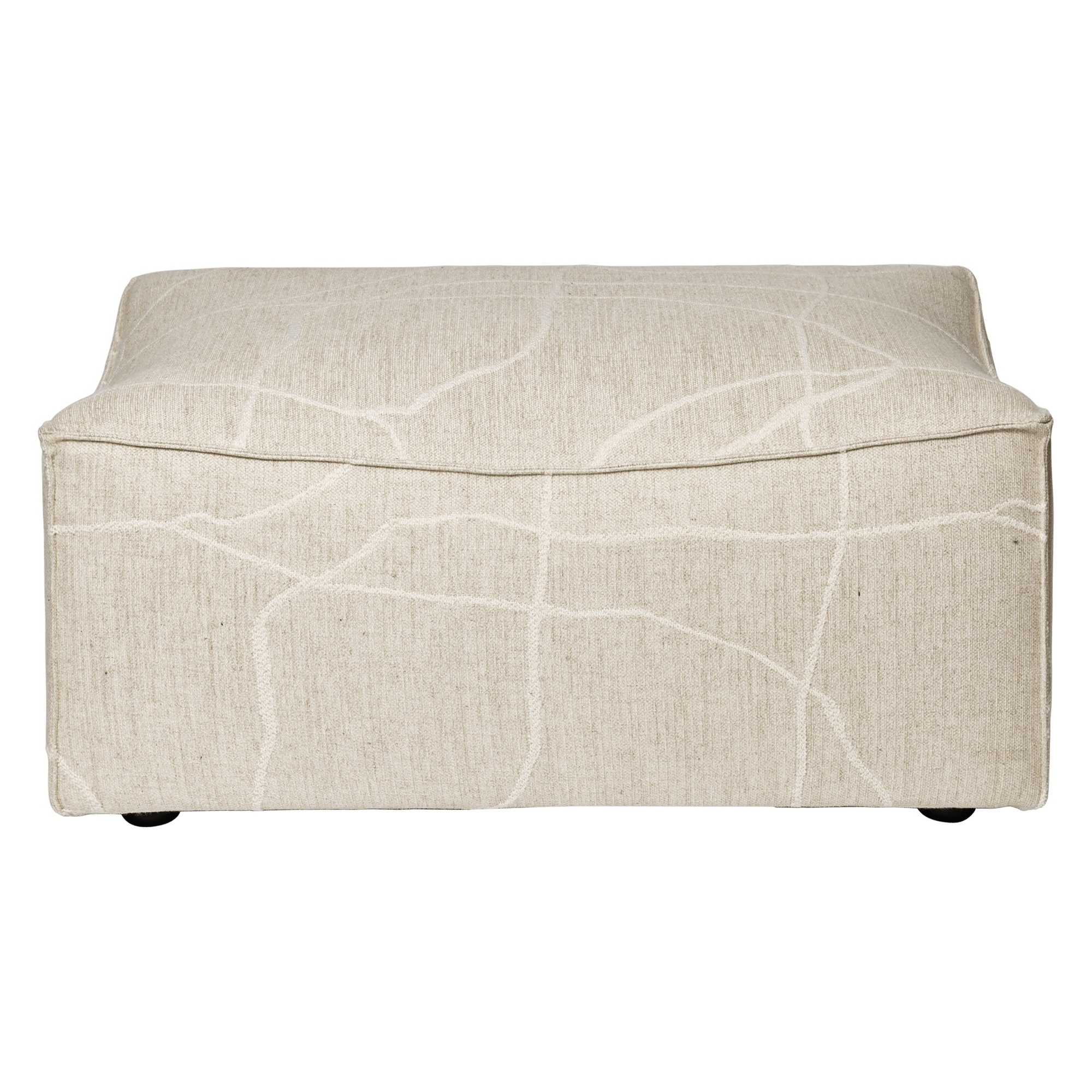 Pouf rectangulaire S501, tissu Utzon-Can Lis – Canapé CATENA – Ferm Living