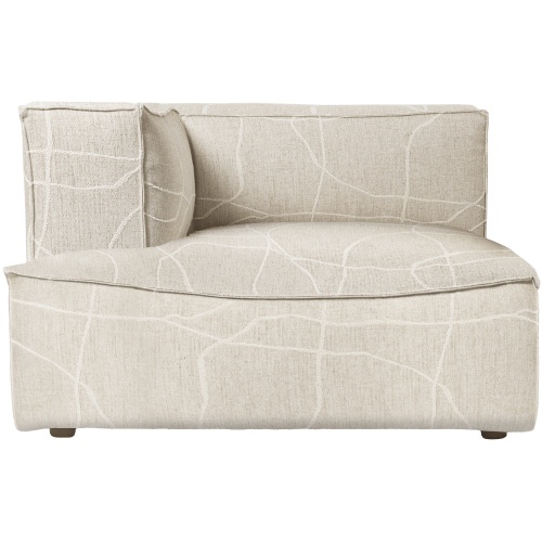 Chaise longue left L600, Utzon-Can Lis fabric – CATENA Sofa – Ferm Living