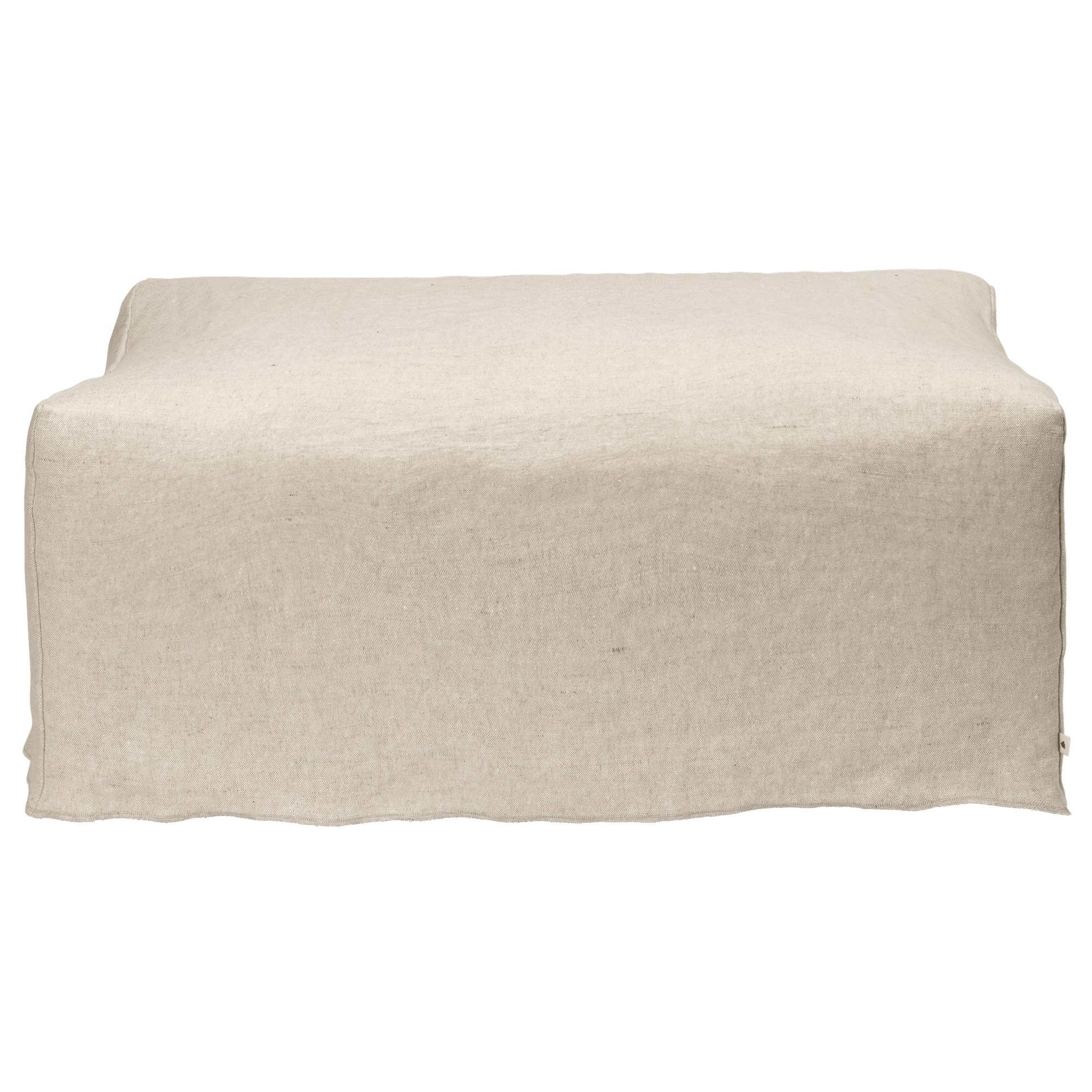 Pouf rectangulaire L501, tissu Drape (loose cover) – Canapé CATENA – Ferm Living