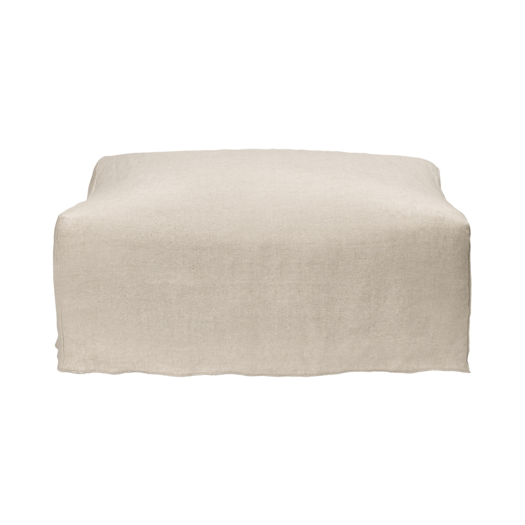 Pouf rectangulaire S501, tissu Drape (loose cover) – Canapé CATENA – Ferm Living