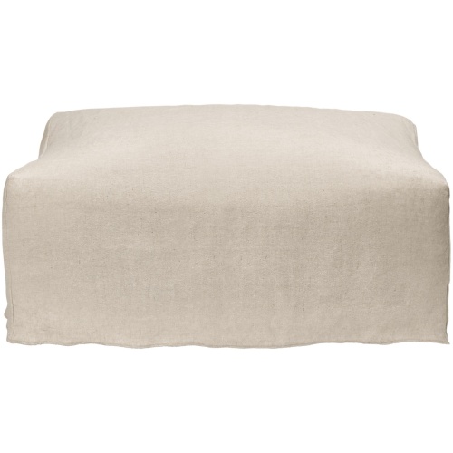 Pouf rectangulaire S501, tissu Drape (loose cover) – Canapé CATENA – Ferm Living