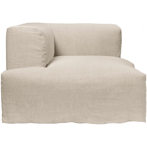 Ferm Living – Chaise longue left S600, Drape (loose cover) fabric – CATENA Sofa