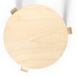 Artek – Stool 60, natural lacquered birch