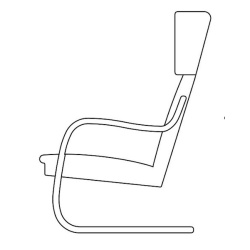 fauteuil 401 par Hella Jongerius