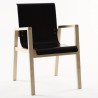 noir - fauteuil 403 - Artek