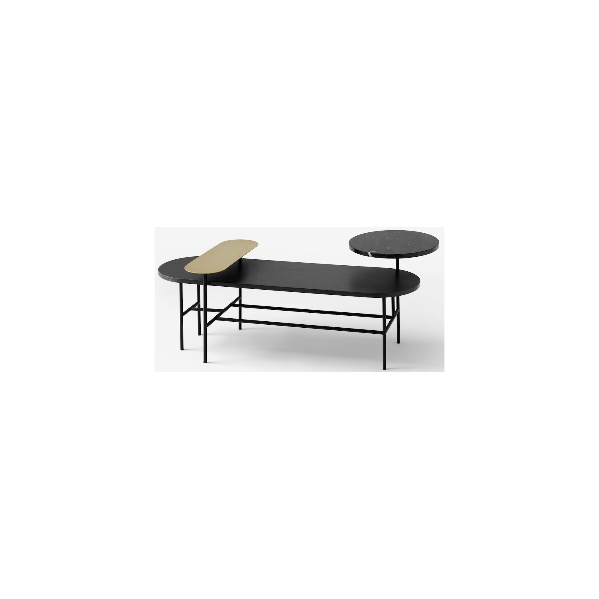 JH7 - black ash - Palette table - &Tradition