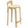 bouleau naturel - tabouret K65 - Artek