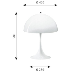 Panthella 400 – lampe de table - Louis Poulsen