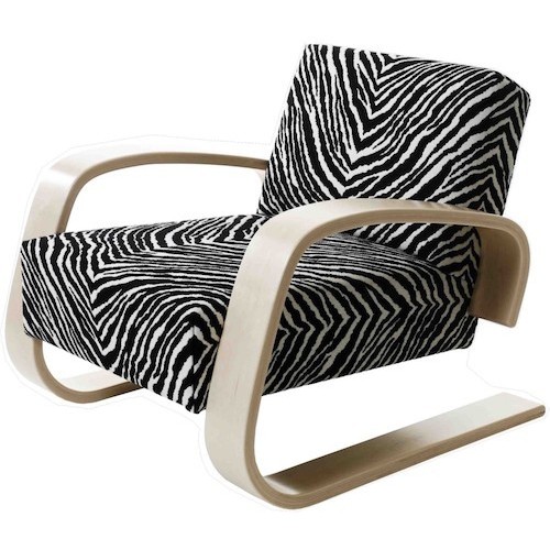 Zebra + bouleau naturel - Tank 400 - Artek