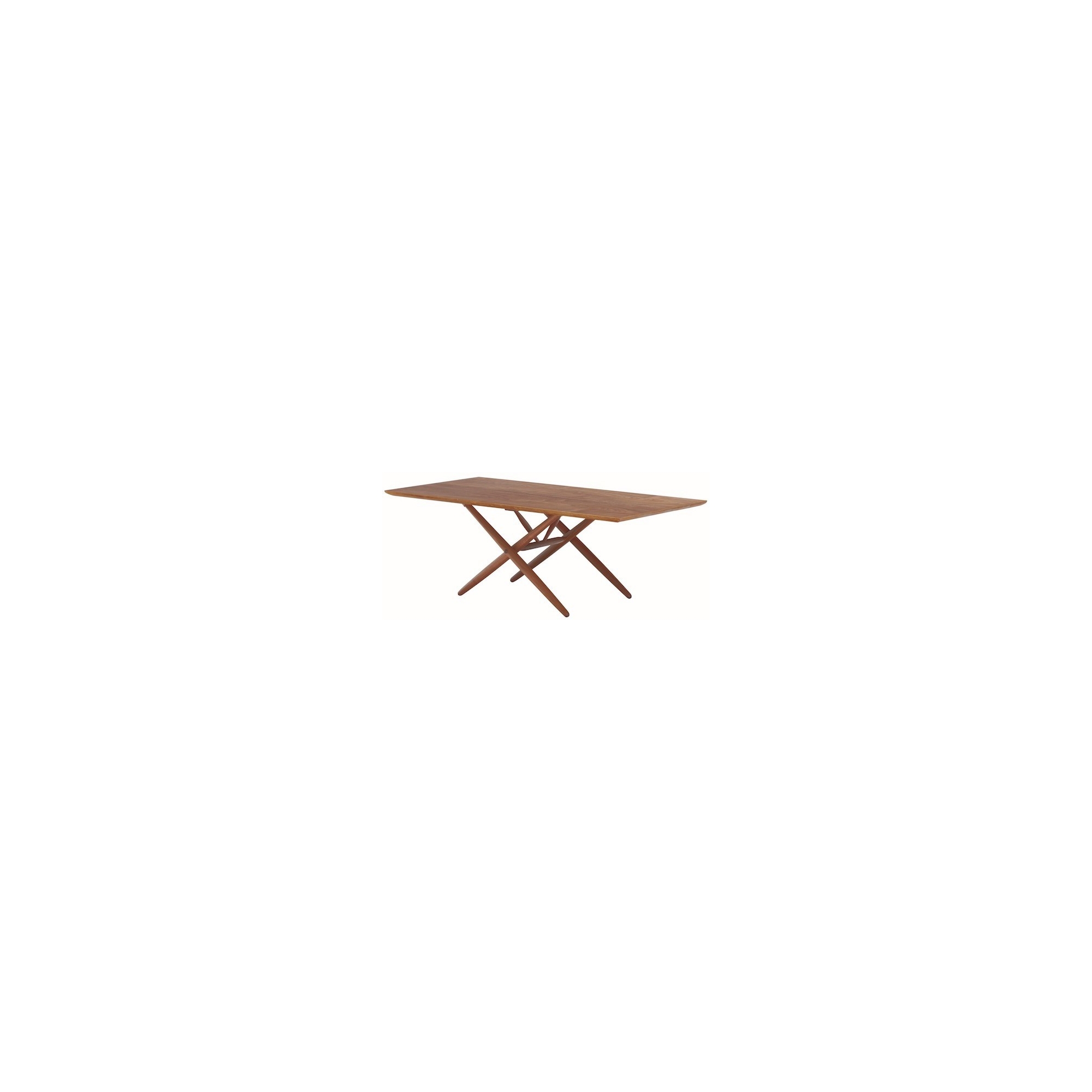 walnut - Domino table - Artek