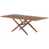 walnut - Domino table - Artek