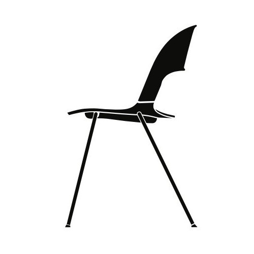 BH20 - 4 pieds, sans accoudoir - chaise Pair - Fritz Hansen