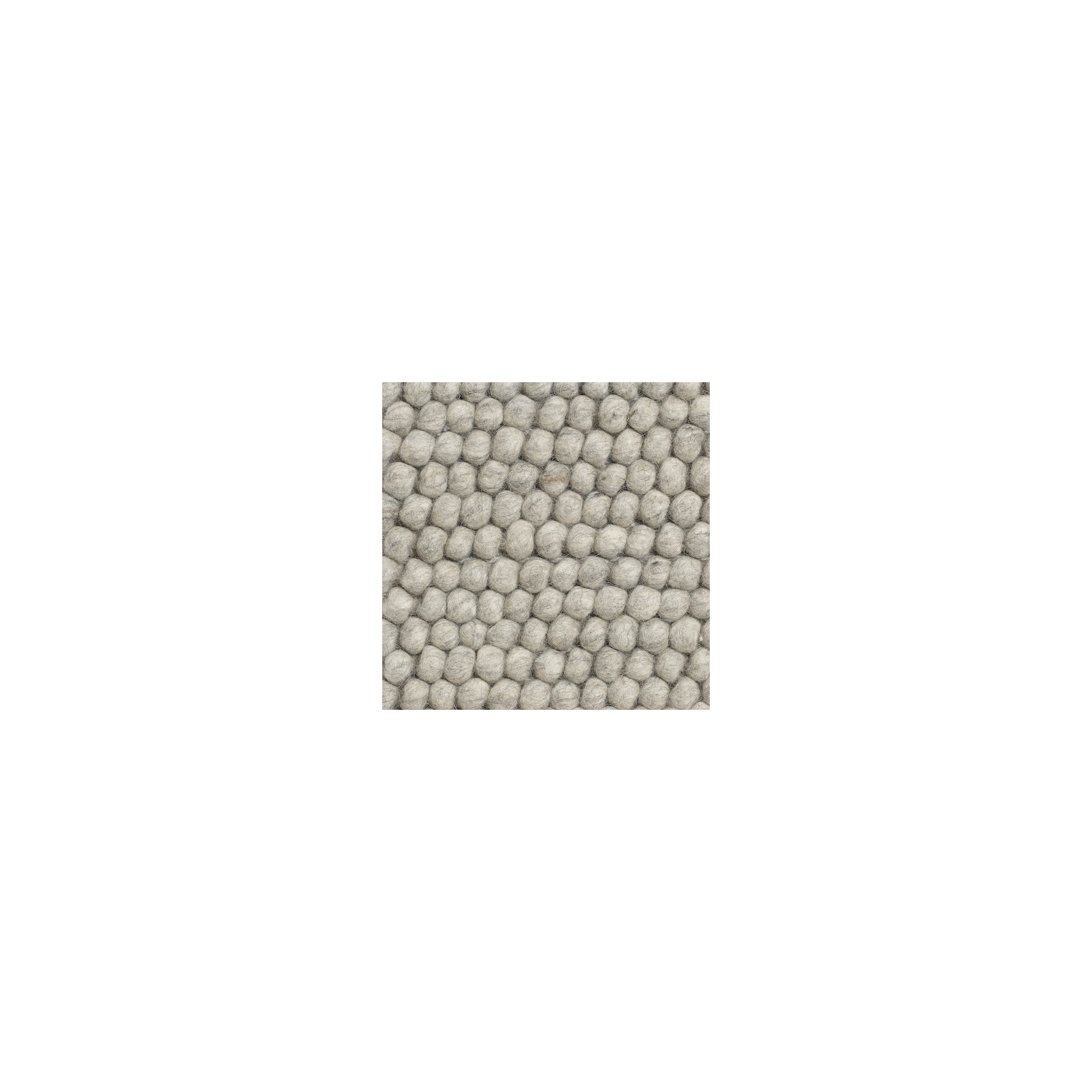 140x200cm - soft grey - Peas rug - HAY