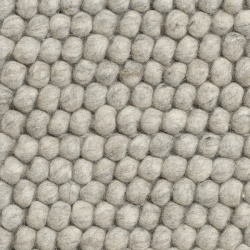 170x240cm - soft grey - Peas rug - HAY