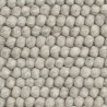 200x300cm - soft grey - Peas rug - HAY