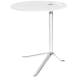 Table Little Friend KS11 (Hauteur ajustable) – Blanc / Chromé - Fritz Hansen