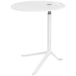 KS11 Little Friend table (Adjustable height) – White / White - Fritz Hansen