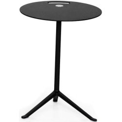 KS11 Little Friend table (Adjustable height) – Black / Black - Fritz Hansen