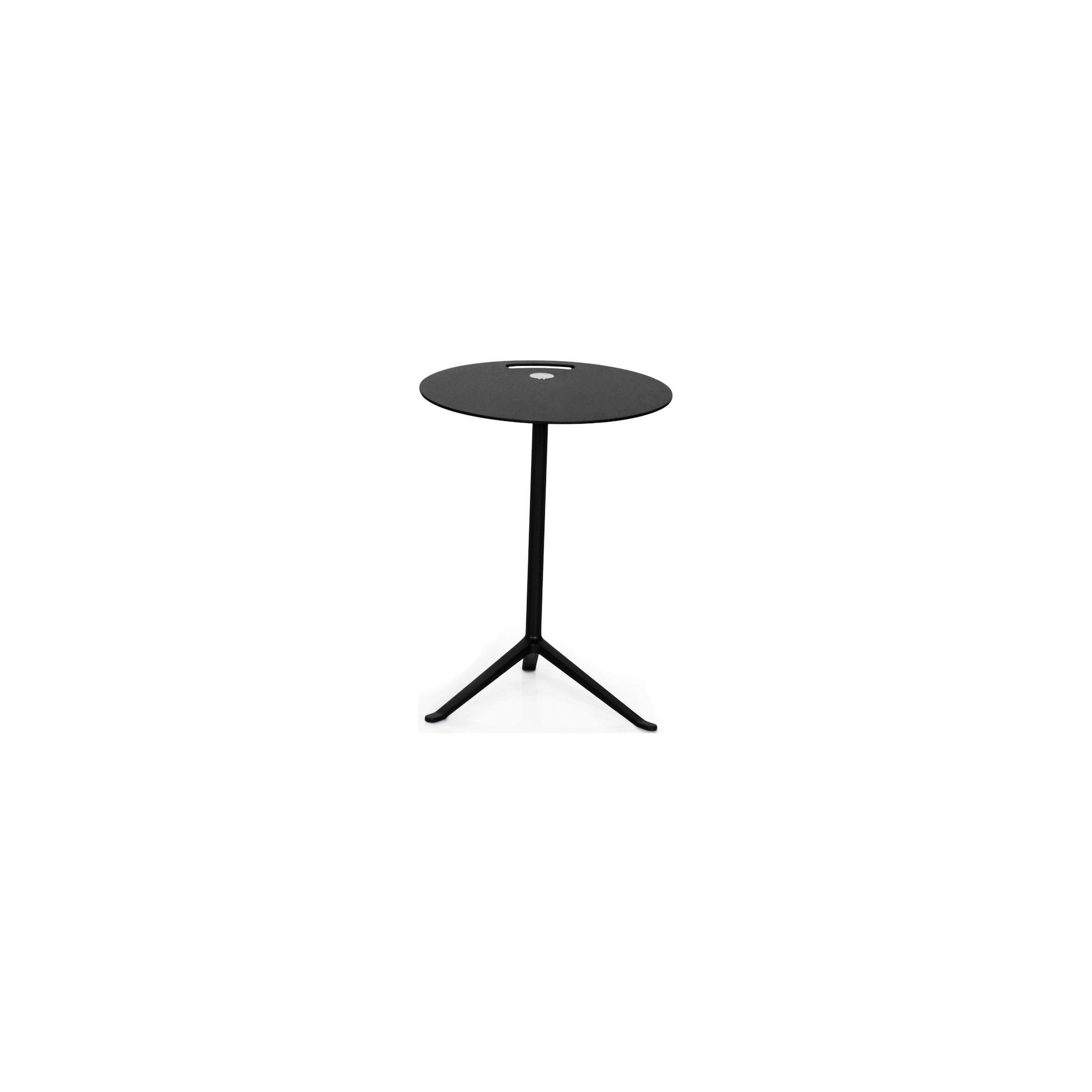 KS11 Little Friend table (Adjustable height) – Black / Black - Fritz Hansen