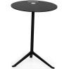 KS11 Little Friend table (Adjustable height) – Black / Black - Fritz Hansen