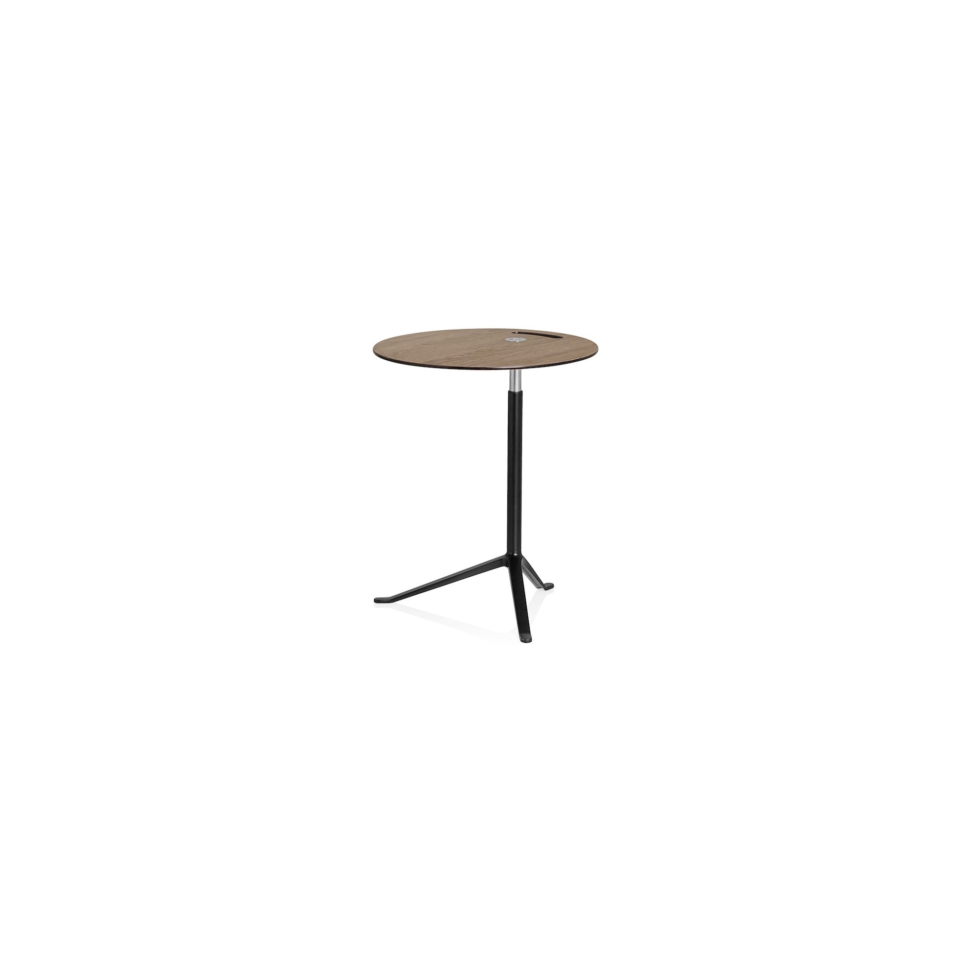 KS11 Little Friend table (Adjustable height) – Oak / Black - Fritz Hansen