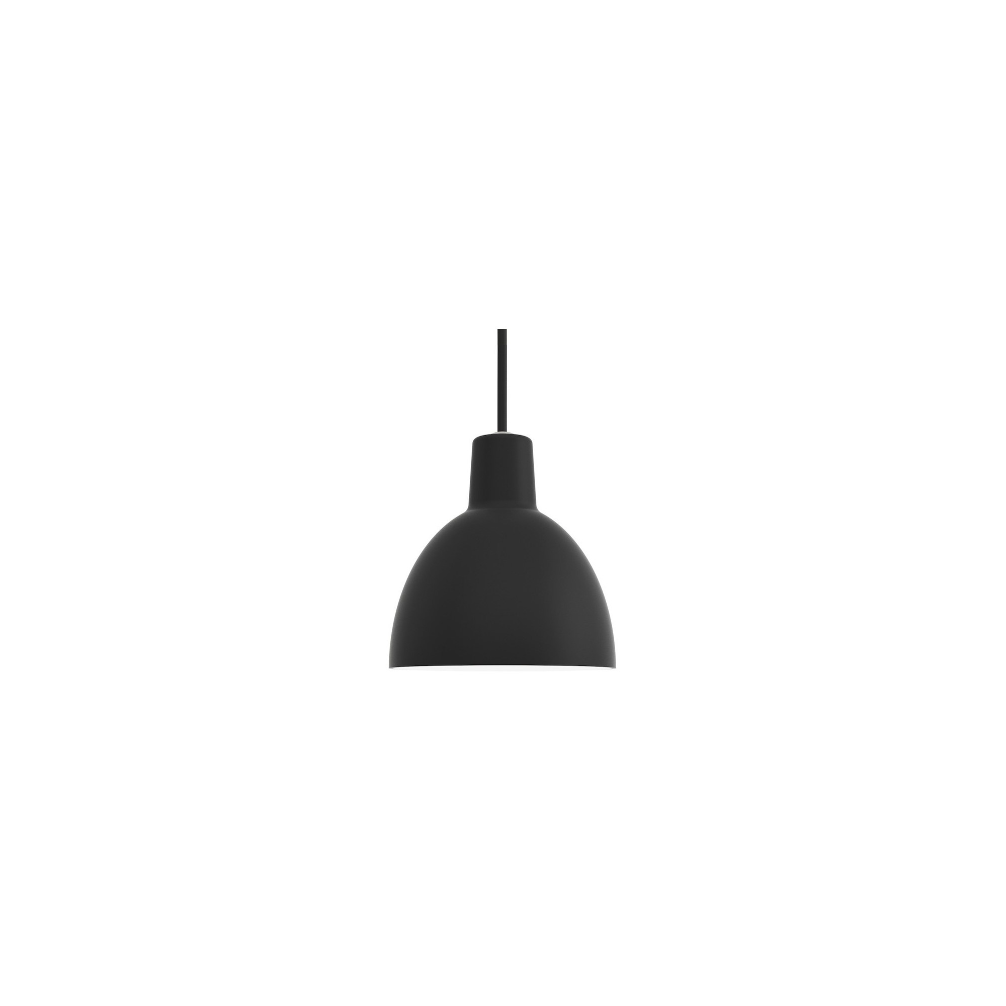 Ø12cm - black - Toldbod 120 pendant lamp - Louis Poulsen