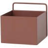 EPUISE - marron rouge - Wall Box carrée - Ferm Living