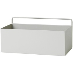 ÉPUISÉ - gris clair - Wall Box rectangulaire* - Ferm Living