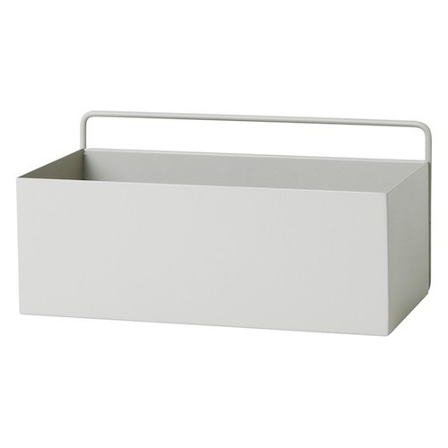 SOLD OUT - light grey - rectangle Wall Box - Ferm Living