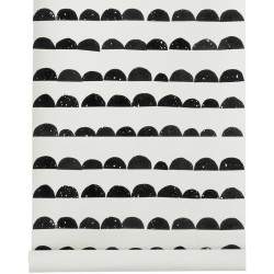 SOLD OUT - black - Half Moon Wallpaper