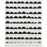 SOLD OUT - black - Half Moon Wallpaper