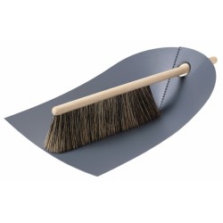 dark grey - dustpan and broom - Normann Copenhagen