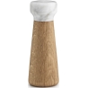 small - white marble/oak - Craft salt mill - Normann Copenhagen