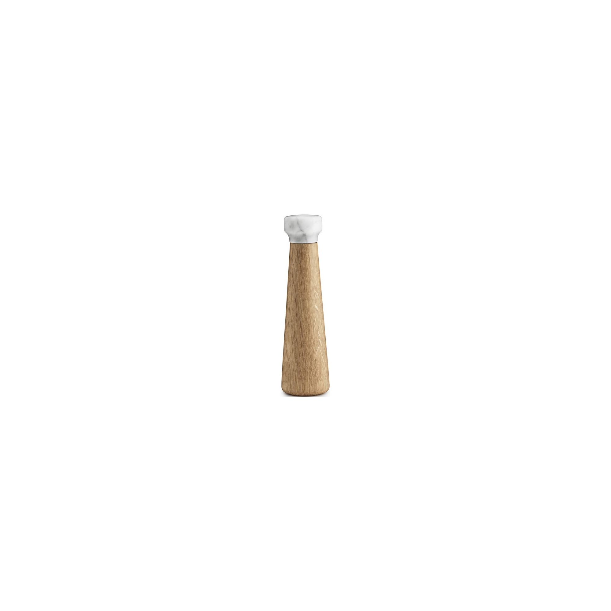 large - white marble/oak - Craft salt mill - Normann Copenhagen