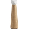 large - white marble/oak - Craft salt mill - Normann Copenhagen