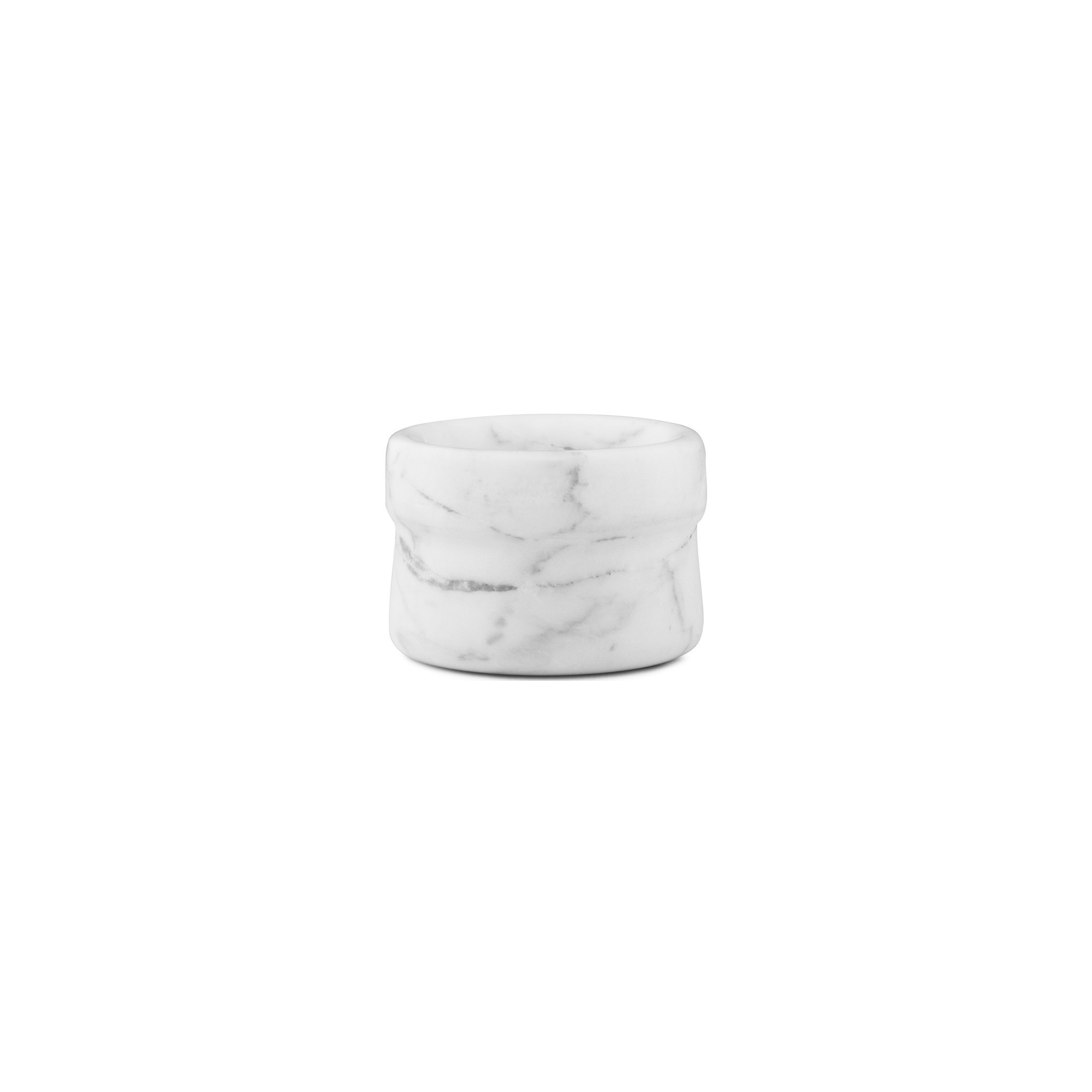 white marble - Craft salt/pepper cellar - Normann Copenhagen