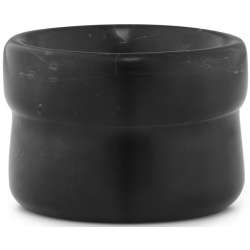 black marble - Craft salt/pepper cellar - Normann Copenhagen