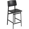 H65cm - black/black - Loft counter stool - Muuto