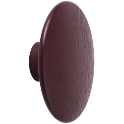 Ø9 cm (S) - burgundy - The Dots wood - Muuto