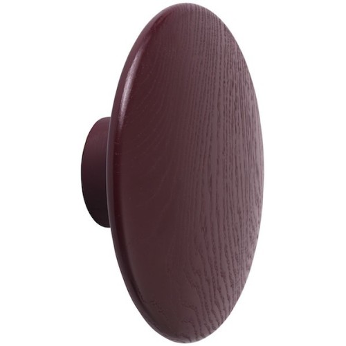 Ø13 cm (M) - burgundy - The Dots wood - Muuto