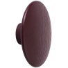 Ø17 cm (L) - burgundy - The Dots wood - Muuto