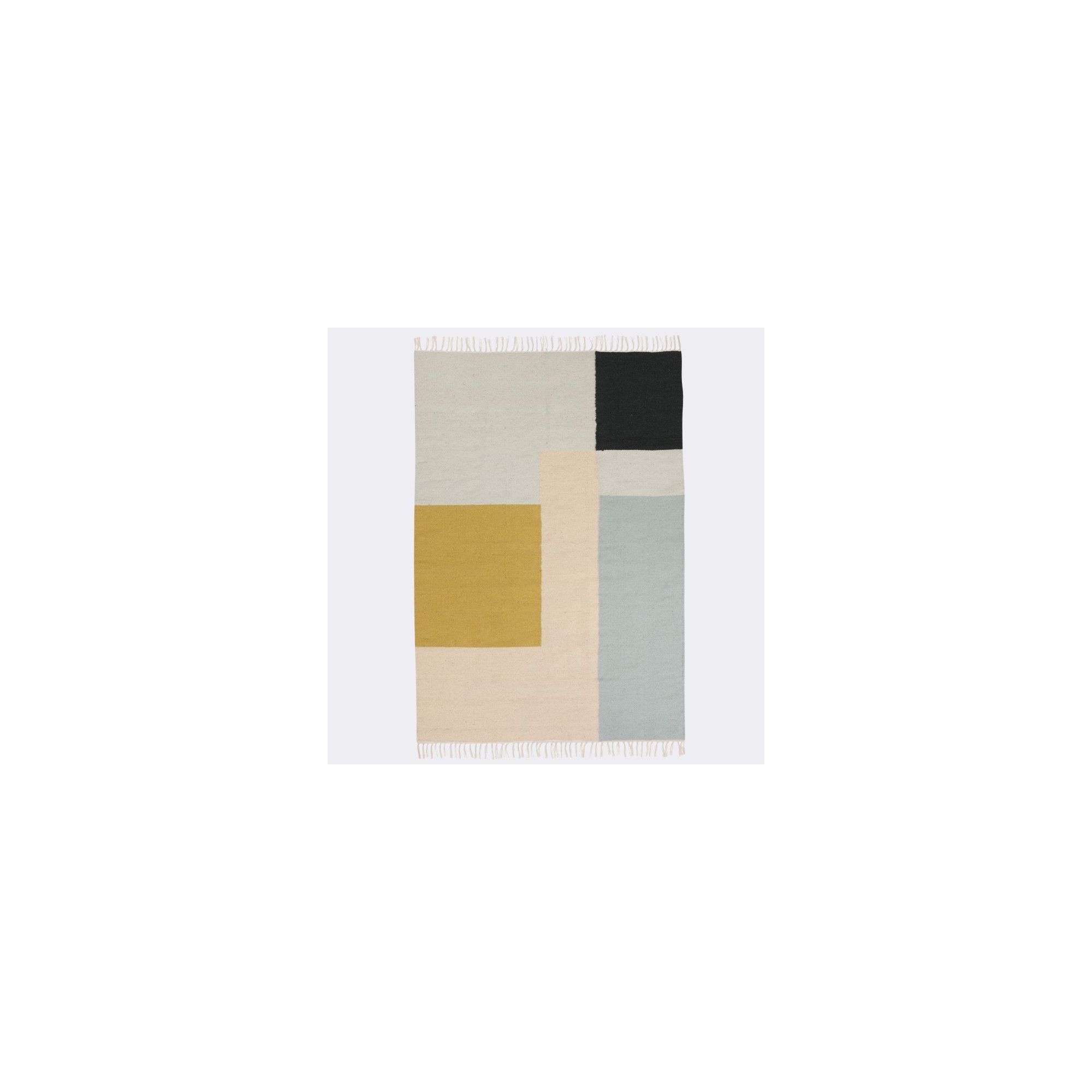 M - 140x200cm - Squares kelim rug - Ferm Living