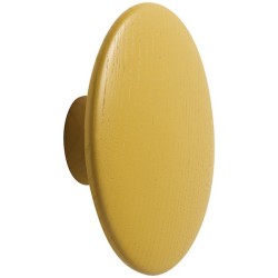 Ø9 cm (S) - mustard - The Dots wood - Muuto