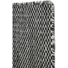 170x240cm - black - Moiré Kelim rug - HAY